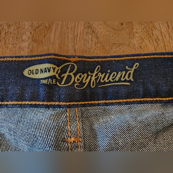NWT Old Navy Boyfriend Jeans 10 Long - Picture 5 of 6